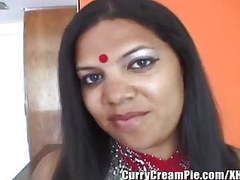 Indian Nudes presents: Bbw indian housewife rides cock pov style