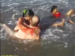 Indian Nudes presents: Indian sex orgy on the beach