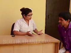 Indian Nudes presents: Hot indian doctor and patient have hot sex