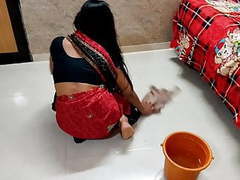 Indian Nudes presents: Indian maid has hard sex with boss