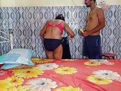 Indian Nudes presents: First time holi par cousin sister ko choda color lagakar