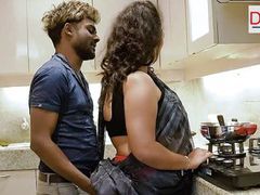 Indian Nudes presents: Stepmom fucked by her stepson in kitchen-- stepmom satisfy her stepson by giving him her big ass