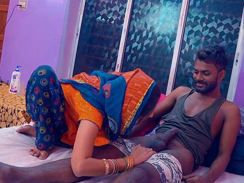 Indian Nudes presents: Step son caught red hand -- desi mom erotic fuck must watch