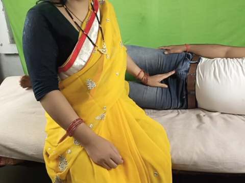 Indian Nudes presents: As soon as her husband left, bhabhi celebrated her wedding night with her brother-in-law