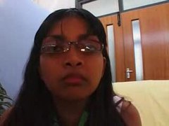 Indian Nudes presents: Glasses on the dark-haired indian cocksucker